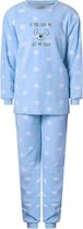 Cocodream fleece meisjes pyjama - Let me Sleep - 164 - Roze.