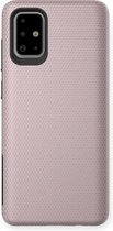 iNcentive - Coque Dual couche - Galaxy A7 2018 - or rose
