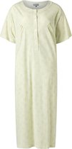Dames nachthemd korte mouw van cocodream 614624 in groen maat S