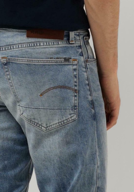 G-Star RAW Jeans 3301 Regular Tapered Jeans 51003 C052 8436 Lt Indigo Aged Men Size - W29 X L32