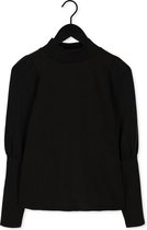 My Essential Wardrobe Elle Ls Puff Blouse Truien & vesten Dames - Sweater - Hoodie - Vest- Zwart - Maat XS