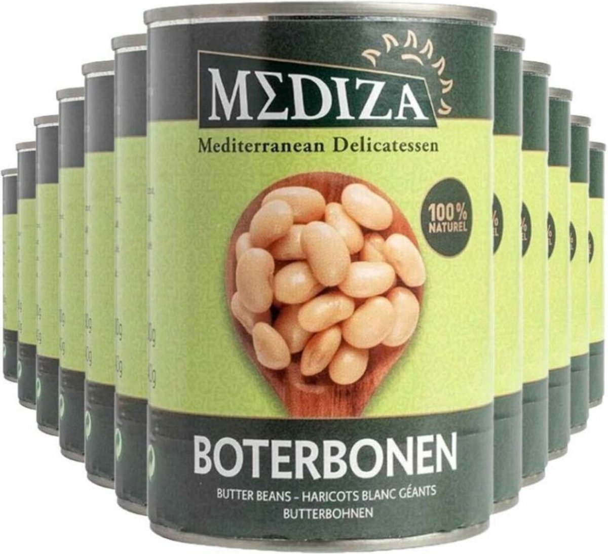 Goedkoopste 12x Mediza Boterbonen 400 gr
