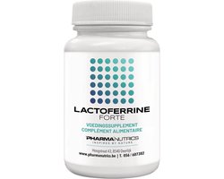 LACTOFERRINE 30 v-caps Pharmanutrics - Weerstand - Immuniteit- Darmen - natuurlijk produkt