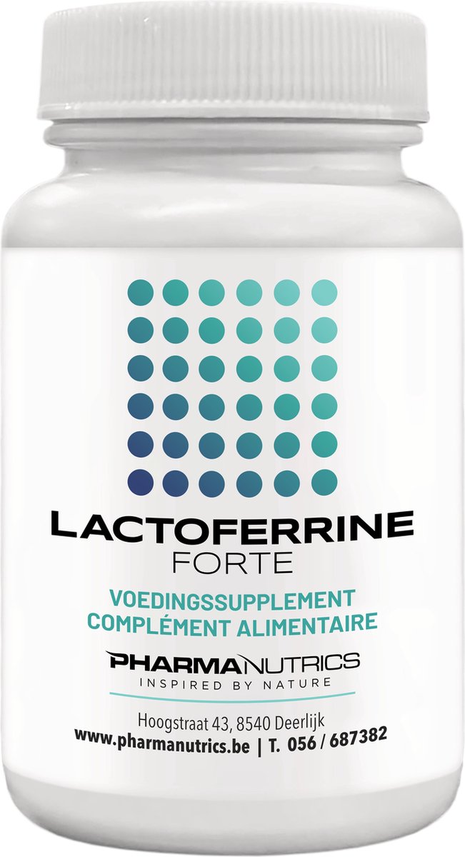 Goedkoopste LACTOFERRINE 30 v-caps Pharmanutrics - Weerstand - Immuniteit- Darmen - natuurlijk produkt