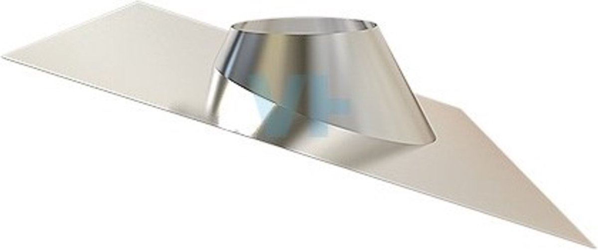 Plakplaat voor schuin dak aluminium. 0-35° DW Ø80 mm - Convesa