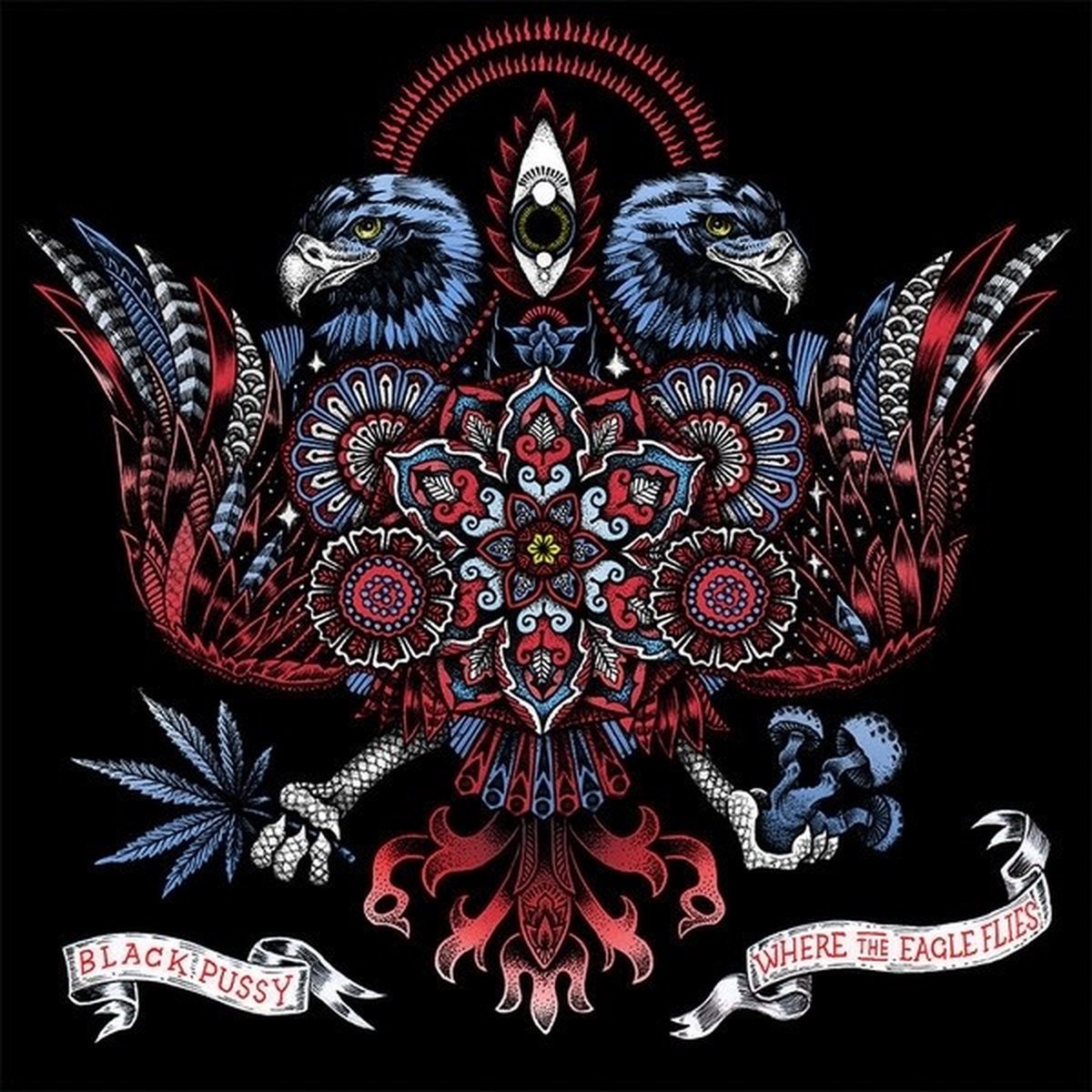 Black Pussy - Where the Eagle Flies (12" Single) (Coloured Vinyl)