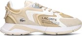 Lacoste L003 Neo Lage sneakers - Leren Sneaker - Heren - Beige - Maat 42