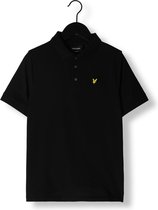 Lyle & Scott Plain Polo Shirt B Polo's & T-shirts Jongens - Polo shirt - Zwart - Maat 122/128
