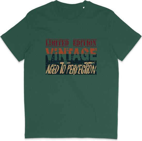 Grappig Heren en Dames T Shirt - Vintage Print Limited Edition