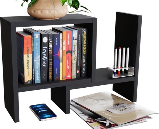 Boekenplank - Wandplank - Boekenkast - Steun voor Boeken - Uniek Ontwerp - Premium