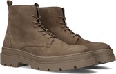 Mazzeltov Nico Veterboots - Laarzen Met Veters - Heren - Taupe - Maat 41