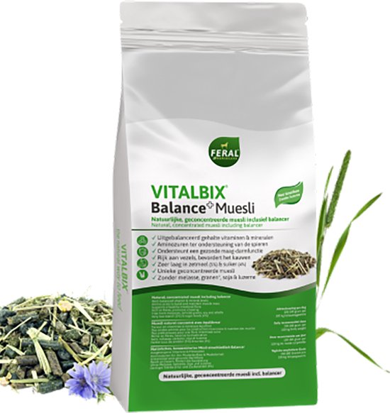 Vitalbix Balance+ Muesli 14 kg - Paardenvoer Vitalbix Balance+ Muesli 14 kg - Paardenvoer