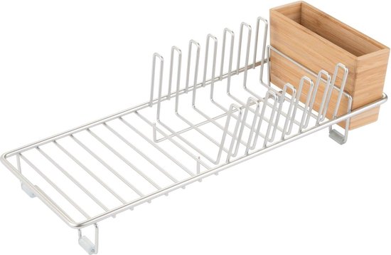SGZIOO Droogrek voor Babyflessen, Droogrek voor Babyflessen met Afdruipbak, Afdruiprek voor Flessen voor Babyflessen, Flessenstandaard, Flessendroger Standaard voor Babyflessen en Babyaccessoires