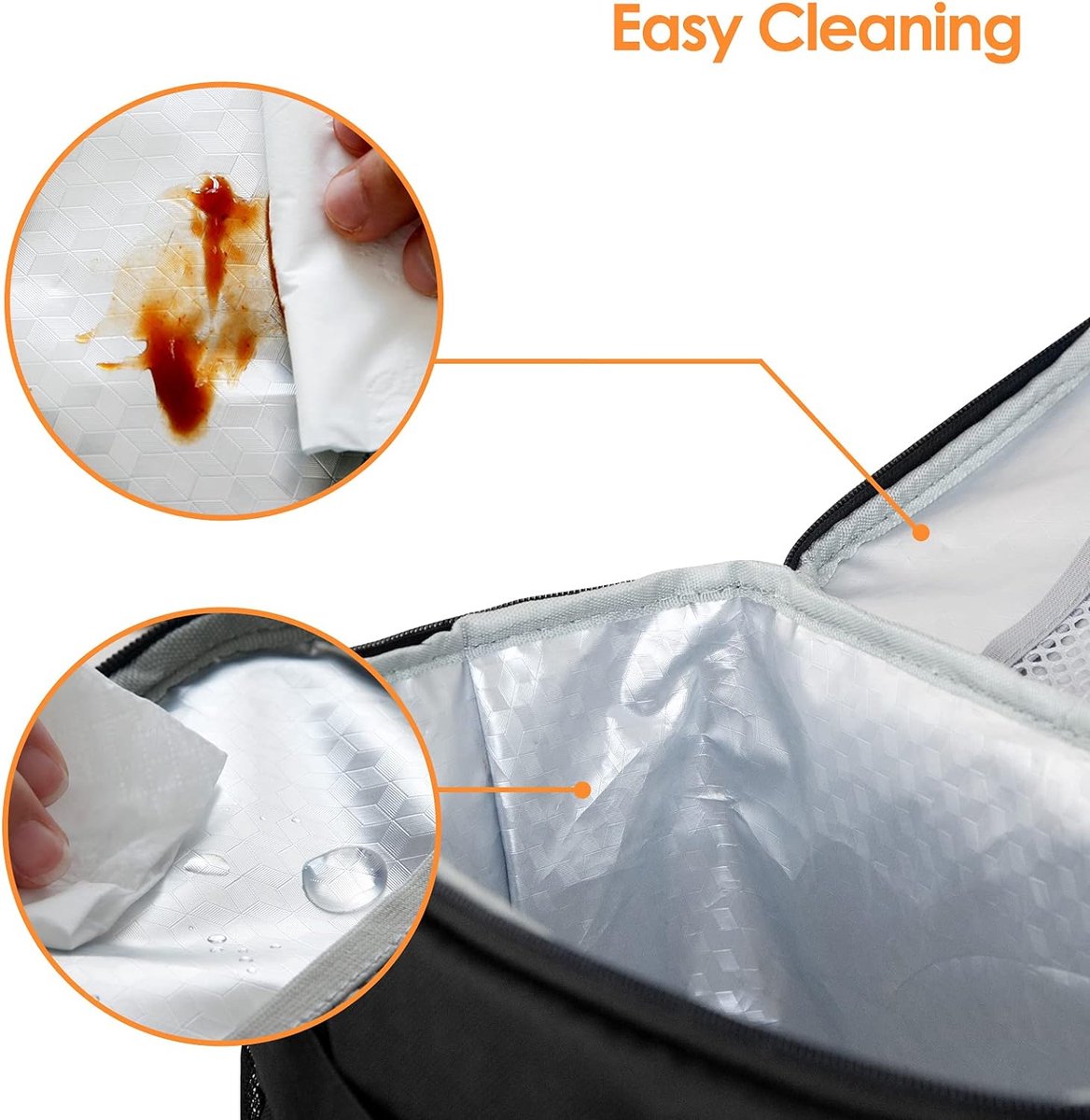 Gloppie Sac à Déjeuner Isotherme Pour Homme Avec Bandoulière