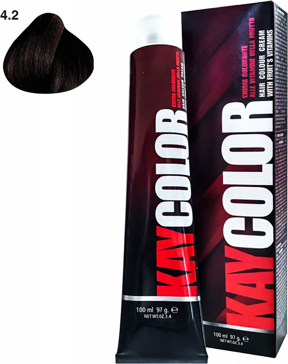 Kay Color - Kay Color Hair Color Cream 100 ml - 4.2