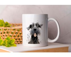 Mok Giant Schnauzer - PawsomePals - Gift - Cadeau - WoofyWonders - FurryFunnyFriends - TailWaggingTales - Blafgrappen - KwispelKomedie - Hondenlol - WafWondertjes