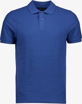 Unsigned heren polo blauw - Maat L