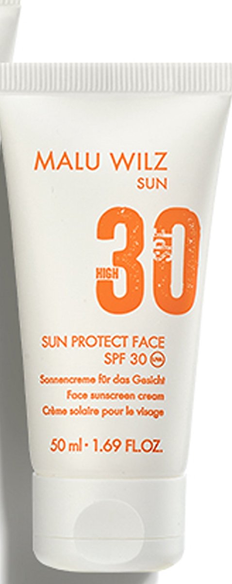 Goedkoopste Malu Wilz Sun Protect Face SPF 30 - zonnebescherming - zonnecrème - 50ml
