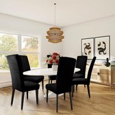 stoelhoezen eetkamerstoelen \ chair covers dining room chairs 38.1D x 38.1W x 45H centimetres