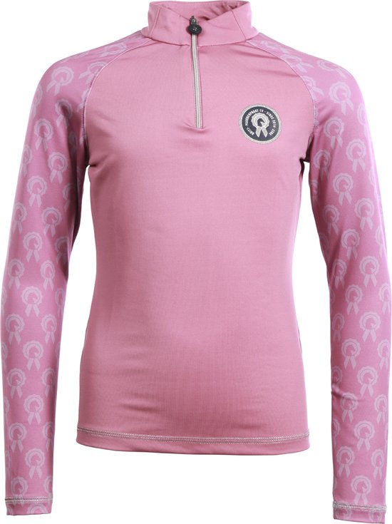 Foto: Paardenpraattv trainingsshirt paardenpraat by ej 3 0 kids roze