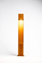 Lightlux - Éclairage de jardin - Acier Corten - Lampe sur pied 80cm