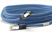 CAT8.1 S/FTP PIMF LSZH 10M Blauw - Netwerkkabel - Computerkabel - Kabel