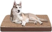 Hondenkussen 90 x 60 - L (90x60x7,5cm) - Bruin