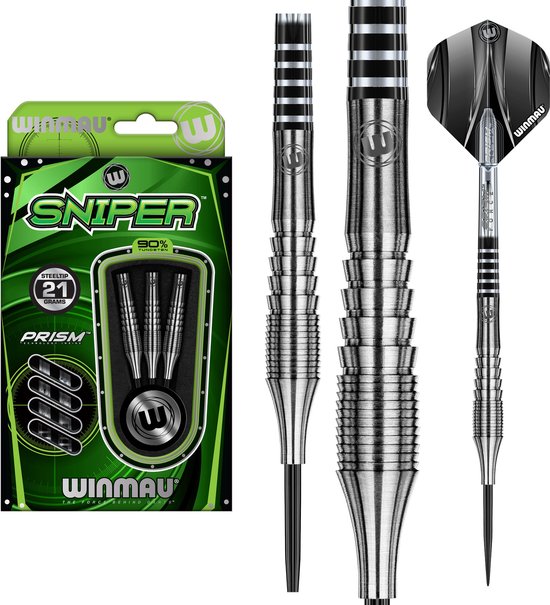 WINMAU - Sniper: Steeltip Tungsten Dartpijlen Professioneel - 21g van Winmau — afbeelding 4