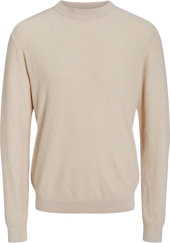 Jack & Jones Jack&Jones Lafayette Knit Crew Neck Moonbean BEIGE M