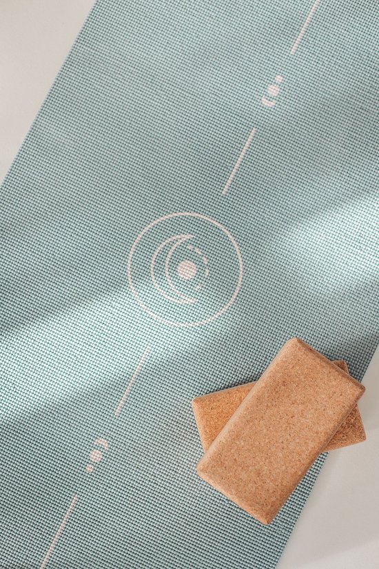 Yoga blok eco natuurkurk - Lotus van Lotus — afbeelding 3