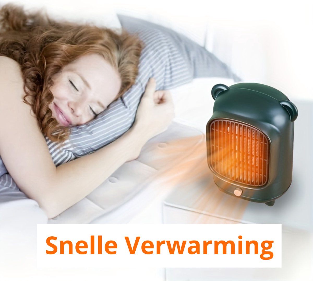 Nivard Elektrische Kachel - Haard - Heater - Mini Kachel - Warme Benen – foto 2