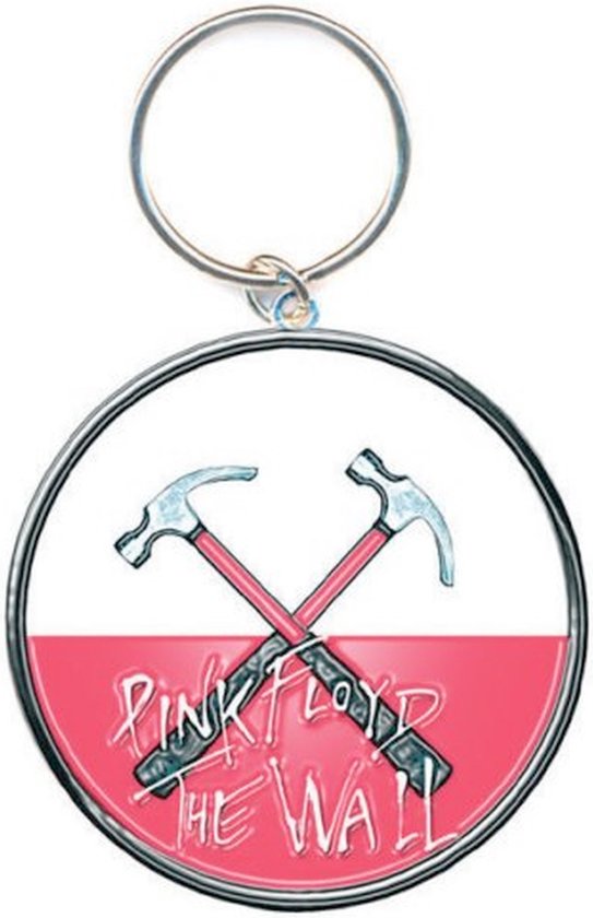 Pink Floyd - Porte-clés avec logo The Wall Hammers - Multicolore