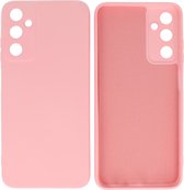Fashion Backcover Telefoonhoesje - Color Hoesje - Geschikt voor de Samsung Galaxy A05s - Roze