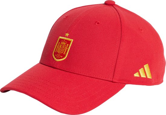 adidas Performance Spanje Voetbal Pet - Unisex - Rood- Volwassenen (M/L)