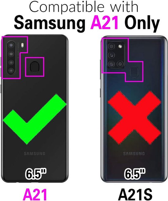 Étui portefeuille portefeuille adapté à : Samsung Galaxy A21 - Turquoise
