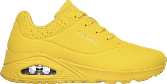 Skechers Uno Stand on Air geel sneakers dames 73690 YEL bol