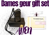 JPC - Alien - Yodeyma Iris - Geurset parfum & auto parfum - Vrouw gift set - Cadeau set vrouw