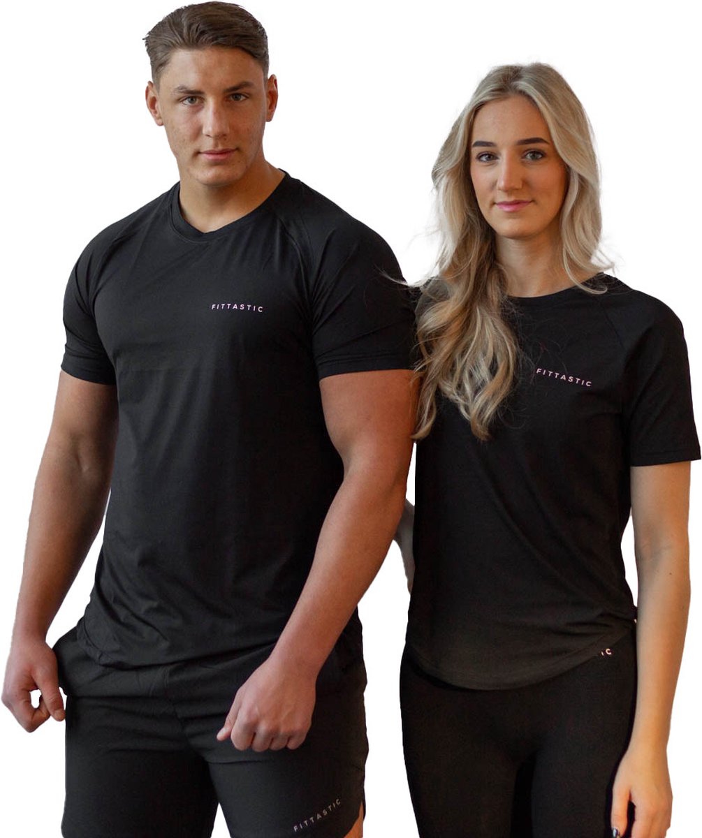 Fittastic Sportswear Bold Black Shirt - Zwart - L