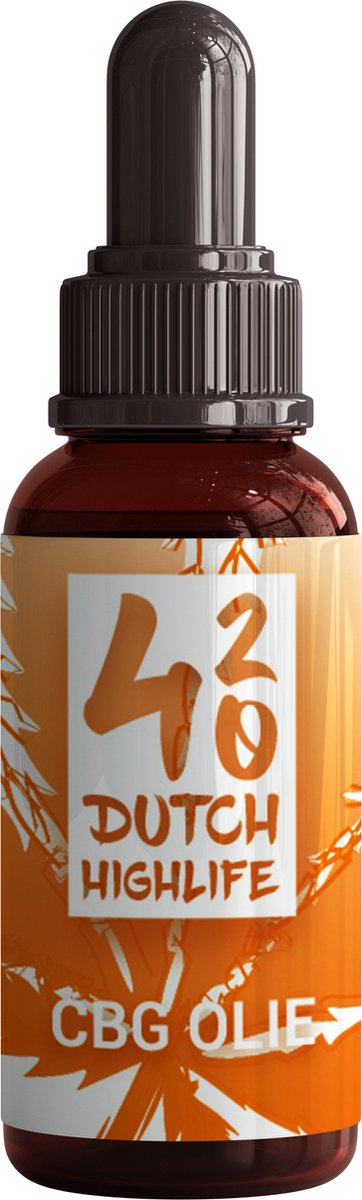 Goedkoopste CBG Olie Full Spectrum | 5 | 10 ml | Cannabis olie medicinaal | Cannabigerol | 420DutchHighlife | Natuurlijk Supplement | Wiet olie | Hennepolie | Olie van Cannabisplant | Natuurlijk Extract | Cannabis Supplement | Bio | Vegan