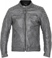 John Doe Leather Jacket Storm Grey 2XL - Maat - Jas