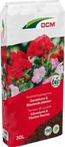 DCM Terreau d'empotage Géraniums et plantes à fleurs - Terreau d'empotage - 30 L