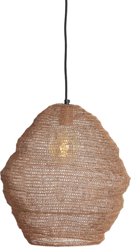 Light & Living Hanglamp Nina - 38cm - Terra
