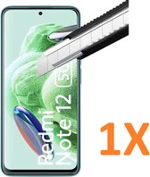 Screenprotector Glas - Tempered Glass Screen Protector Geschikt voor: Xiaomi Redmi Note 12 4G / 12 5G / POCO M6 Pro - 1x