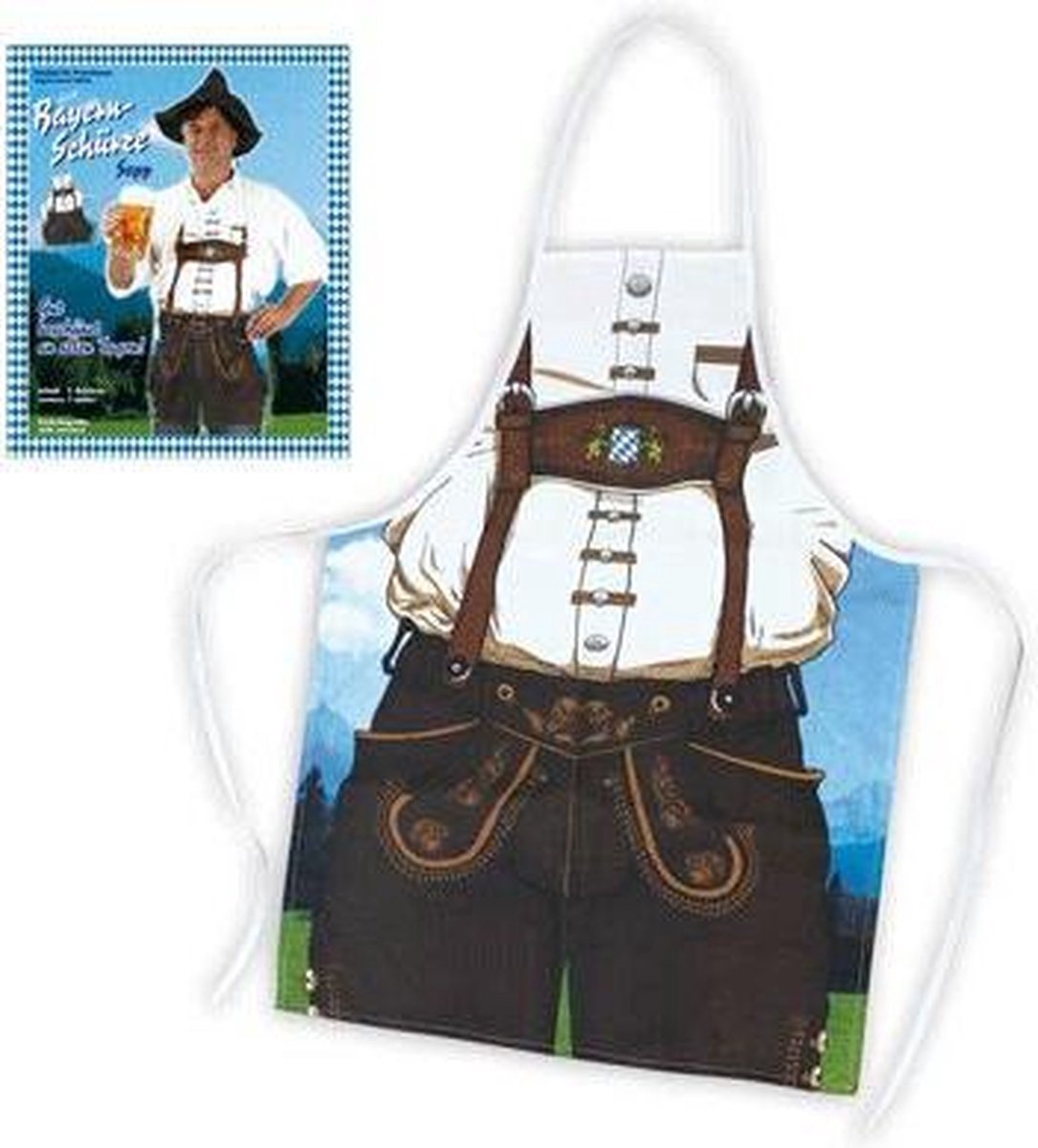 Oktoberfest Lederhose Schort Sepp