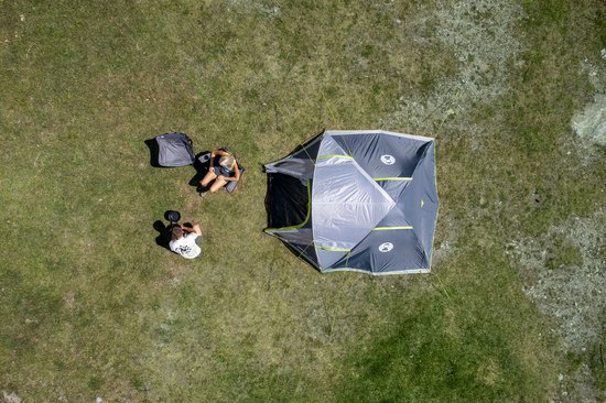 Coleman Darwin 4 Plus Koepeltent - tent 4 persoons - 3000 mm waterkolom - snel opzetten - Grijs van Coleman — afbeelding 2
