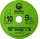 Guru - Onderlijn QM1 Standard Hair Rigs - 38cm - Guru