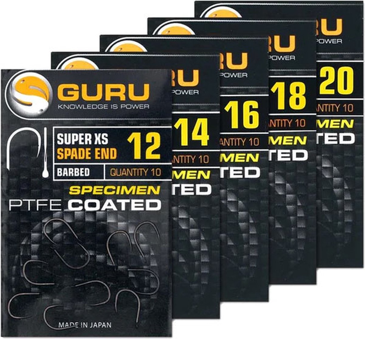 Guru - Haken Super XS Spade End Barbed - Guru