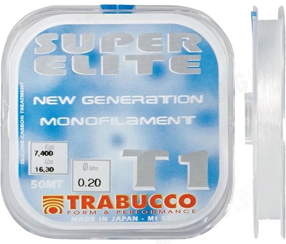 Trabucco T1 Super Elite New Generation 50m - Maat : 0.20mm