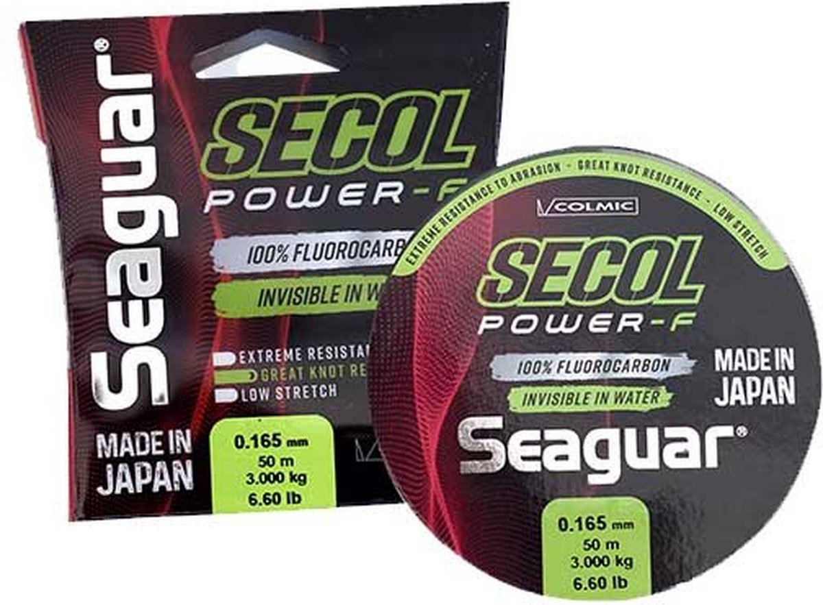Colmic Secol Power F Flurocarbon 50 M Transparant 0.235 mm