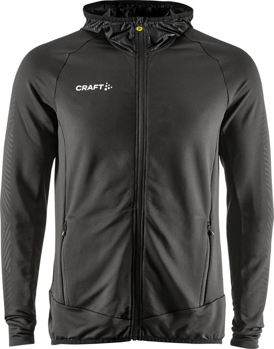 Craft Fietsshirt Craft Sportswear Heren Softshell Vest – 3-Lagen Warm, Reflecterend, Voor Hardlopen En Training In De Winter Buitensport Kleding
